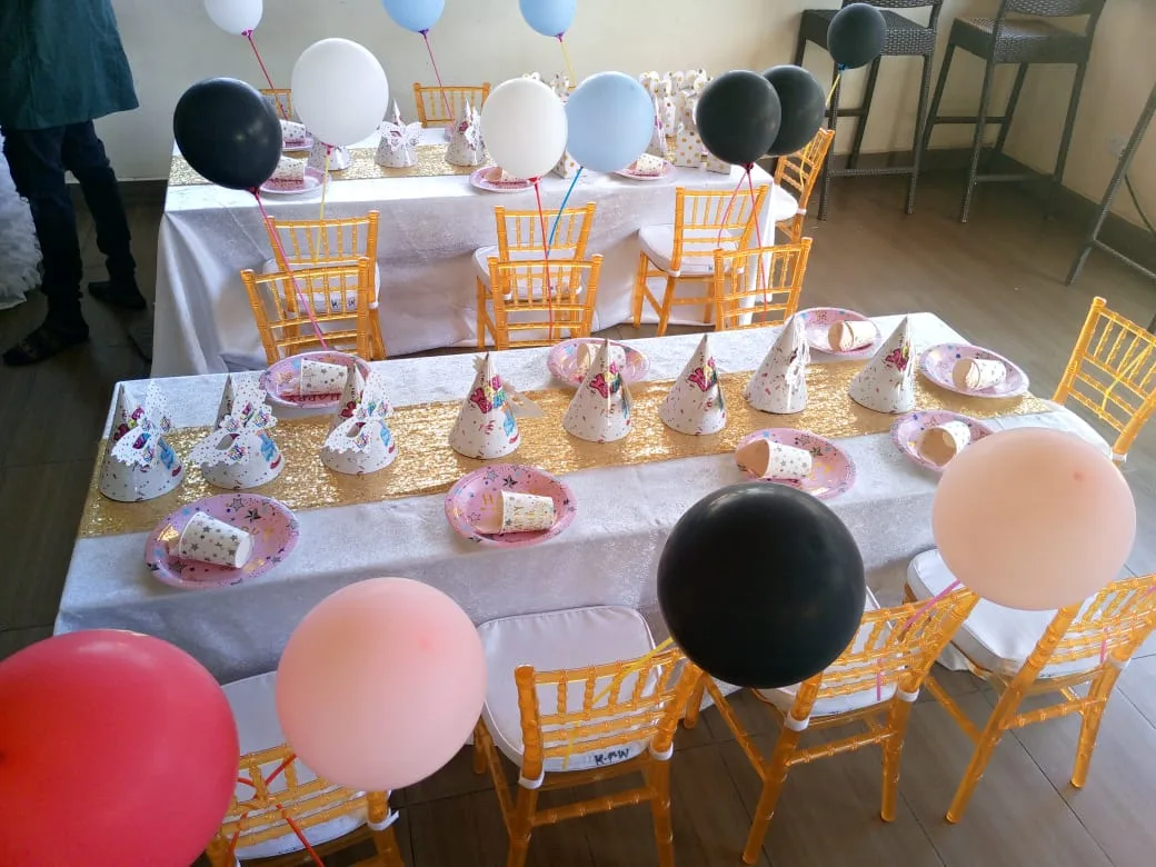 Goldish Kids Chairs from the Sherehe Events hire range, Nairobi - photo 4
